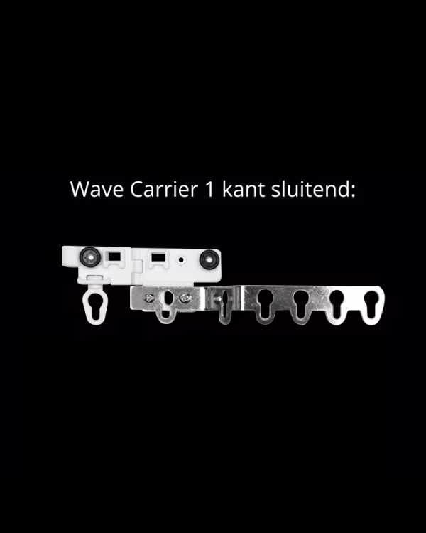 Wave Carriers voor Electrify24 Gordijnrails